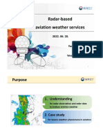 Aeronautical Meteorological Assistant Based On Weather Radar - For Students