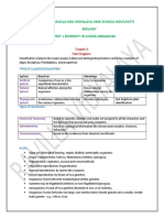 Class 11 Unit 1 Diversity in Living Organism Ch-1,2 (Plant and Animal Kingdom) Notes