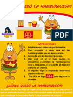 4-Juego Dónde Quedó La Hamburguesa