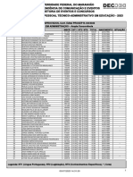 Listagem Geral UFMA 2023