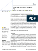 Hydroxyapatite Barium Titanate Biocoatings Using R