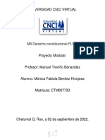 PROYECTO MODULAR Derecho Constitucional