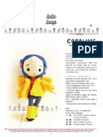 Coraline Amigurumi Doll ESPANOL