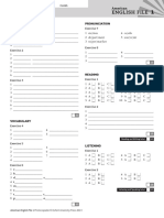 AEF1 File10 TestB AnswerSheet