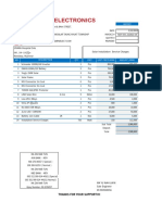 JIVAKA Hospital Site Invoice