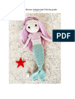 Scampi Sirena PDF Amigurumi Patron Gratis