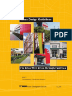 9491 Urban Design Guidelines For Sites With Drive Through Facilities