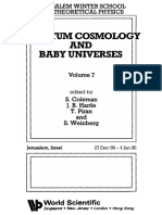 Wormholes and Non-Simply Connected Manifolds (1991)