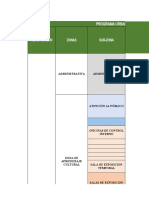 Programación Centro de La Memoria