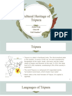 Cultural Heritage of Tripura