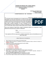 Examen Ingreso-Química-Enero 2023-Franja 1-V1-CRM