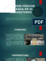 Análisis Físicos Del Agua en El Laboratorio