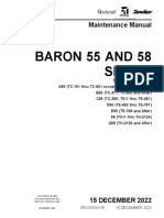 BARON 55 AND 58 SERIES, AMM 55-590000-13 Rev H0 2022.12.15