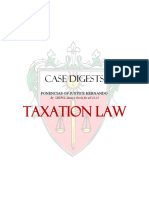 UST Taxation Law - Hernando Case Digests