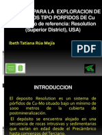 Criterios para La Exploracion de Depositos Tipo Porfidos