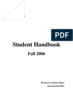 Student Handbook Malardalen University Vaster As)