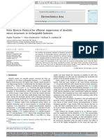 Pulse Reverse Protocol For Efficient Suppression of Dendritic