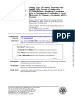 COVID Spike Protein Are Induced by Cutting Edge: Circulating Exosomes With