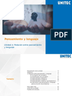 Unidad 4. Relación Entre El Pensamiento y El Lenguaje