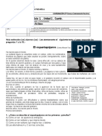 Guía 2 U2 7 º Año Lengua y Literatura Cuentos de Terror o Suspenso