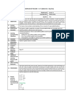 DAILY LESSON LOG OF M11GM - Ie-F-2 (Week Six - Day One) : Answer Key