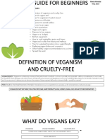 Vegan Guide For Beginners