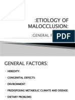 Etiology General Factors