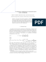 Incomplete Elliptic Integrals in Ramanujan's Lost Notebook