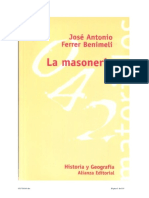 La Masoneria Jose Antonio Ferrer Benimel