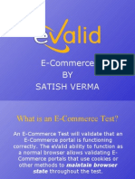 E-Commerce BY Satish Verma