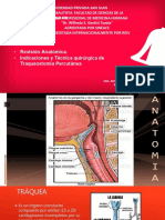 Traqueostomía Percutánea Semana 7