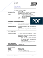 PROMATECT®-L Safety Data Sheet