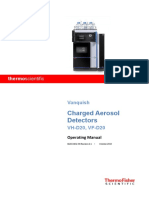 Vanquish Charged Aerosol Detectors (VH-D20, VF-D20) - Operating Manual