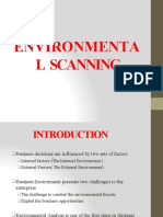 Envronmental Scanning