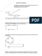 Electricity Questions