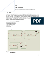 ELECTRONICA DE POTENCIA - Practica - Transistor COMO INTERRUPTOR