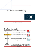 TR 631 LT 2.3 Trip Distribution Modelling