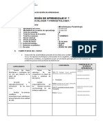 7 Sesión de Aprendizaje USS - Microbiologia y Parasitologia