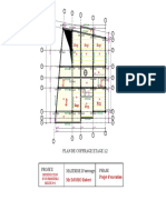 Plan de Coffrage Etage