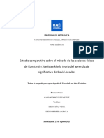 Tesis Estudio Comparativo Del Método de Las Acciones Físicas y La Teoría Del Aprendizaje Significativo