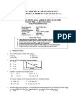 Soal Matematika KLS 8 Pat 2022-2023