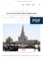 Visit World - How To Move To Qatar and Get A Residence Permit