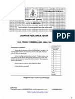 STPM Johor Chemistry Paper 2 2011 Trial From (Edu - Joshuatly)