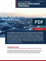 Programa Big Data e Inteligencia Territorial