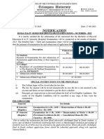 580B.P.Ed. II & IV SEM FEE NOTIFICATION 2023