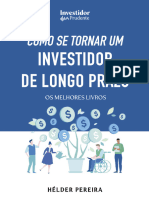 Ebook Como Se Tornar Um Investidor de Longo Prazo Investidor Prudente