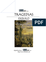 ESQUILO - Tragedias