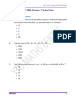 AMO 2021 Primary 4 Practice Paper