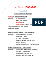 7 Structures de Base Du Français (New)