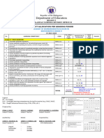 BOW - Budgeted Lesson - G9 Math - SY 2023 2024 - 1st 4th QTR